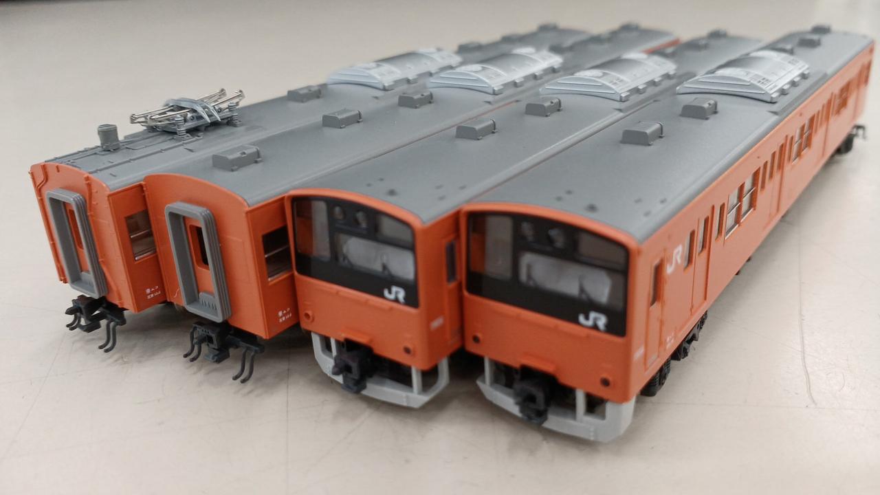 ゆうじろう◆KATO／カトー／Nゲージ／10-374／201系／客室４両 ゆうじろう◇KATO／カトー／Nゲージ／10-374／201系／客室4両