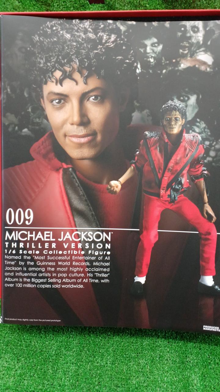 ホットトイズ マイケル・ジャクソン スリラー版 フィギュア マイコン】1／6スケールフィギュア マイケル・ジャクソン（スリラー