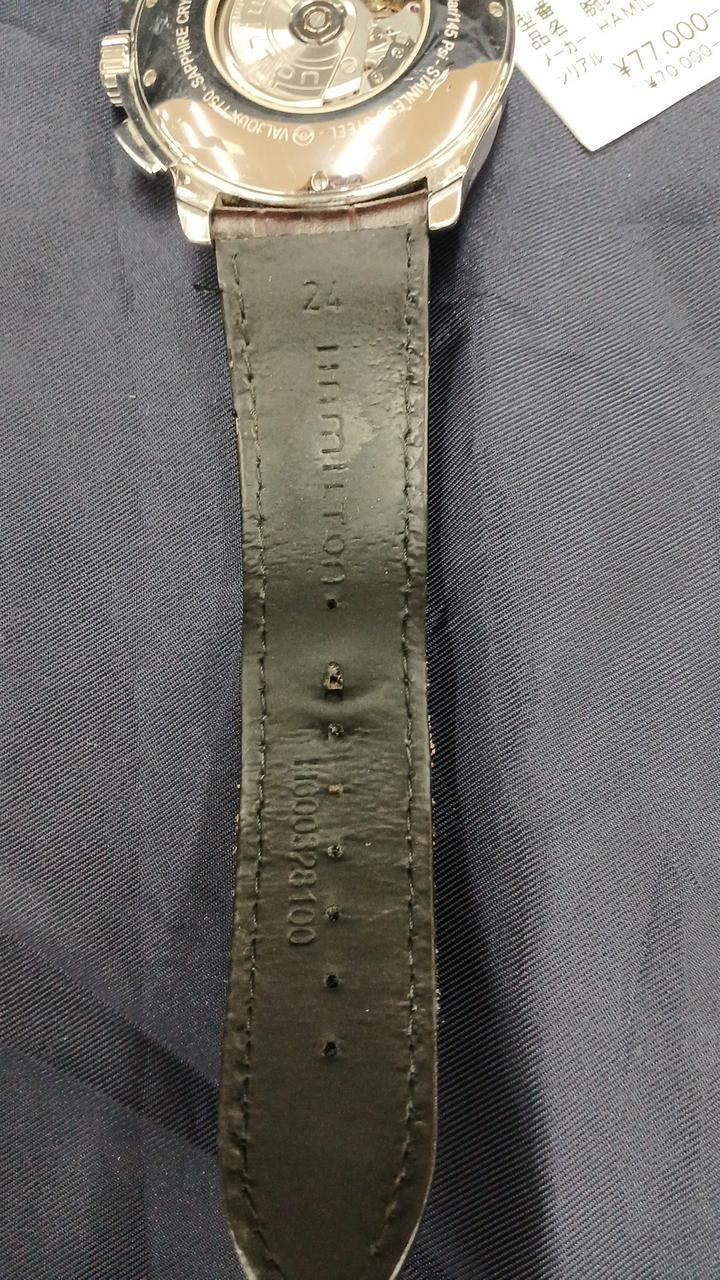 バンド使用感あり