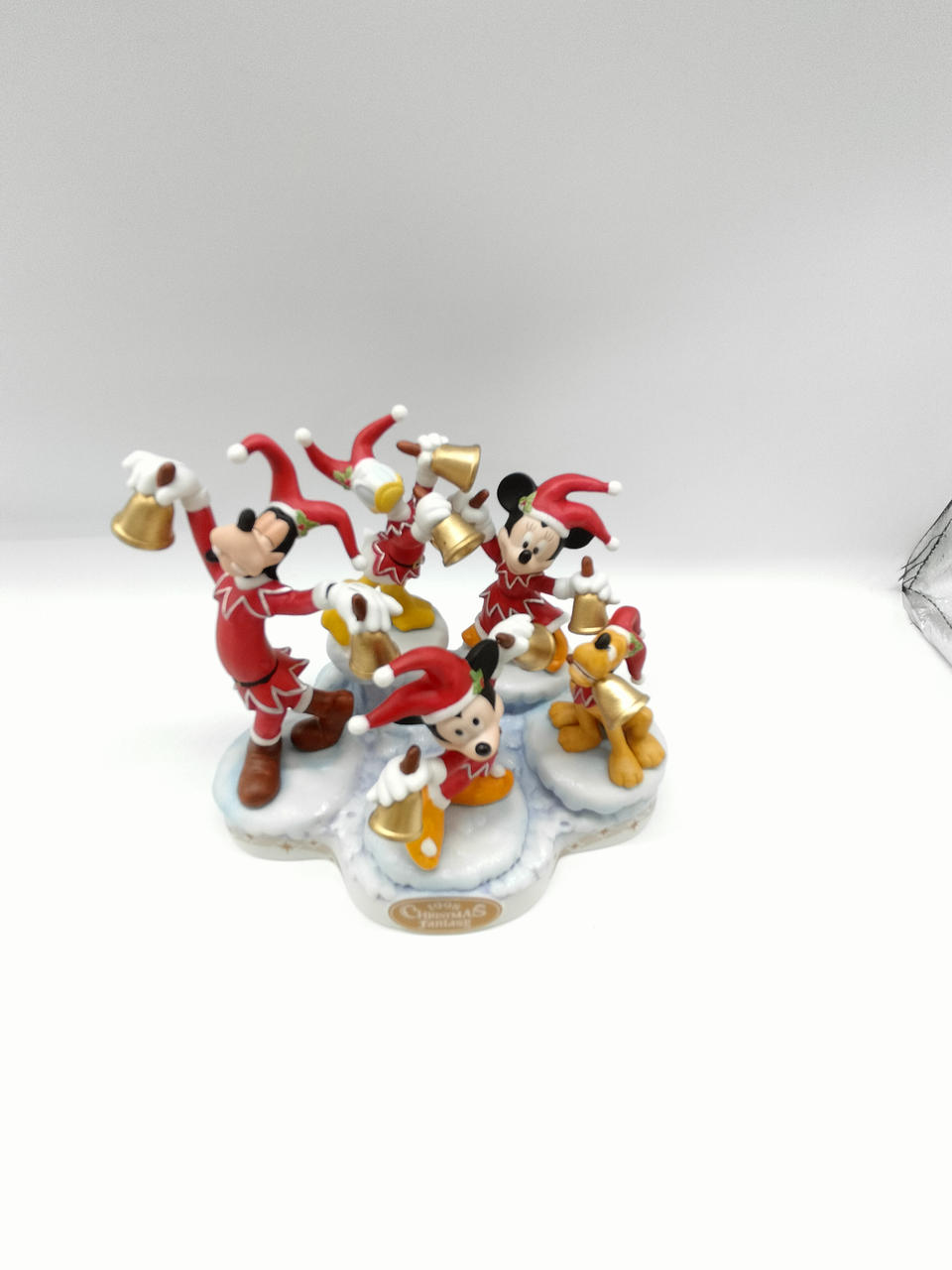 1998年 クリスマスファンタジー ミッキーマウス フィギュア 陶器製 1998年 クリスマスファンタジー ミッキーマウス フィギュア 陶器