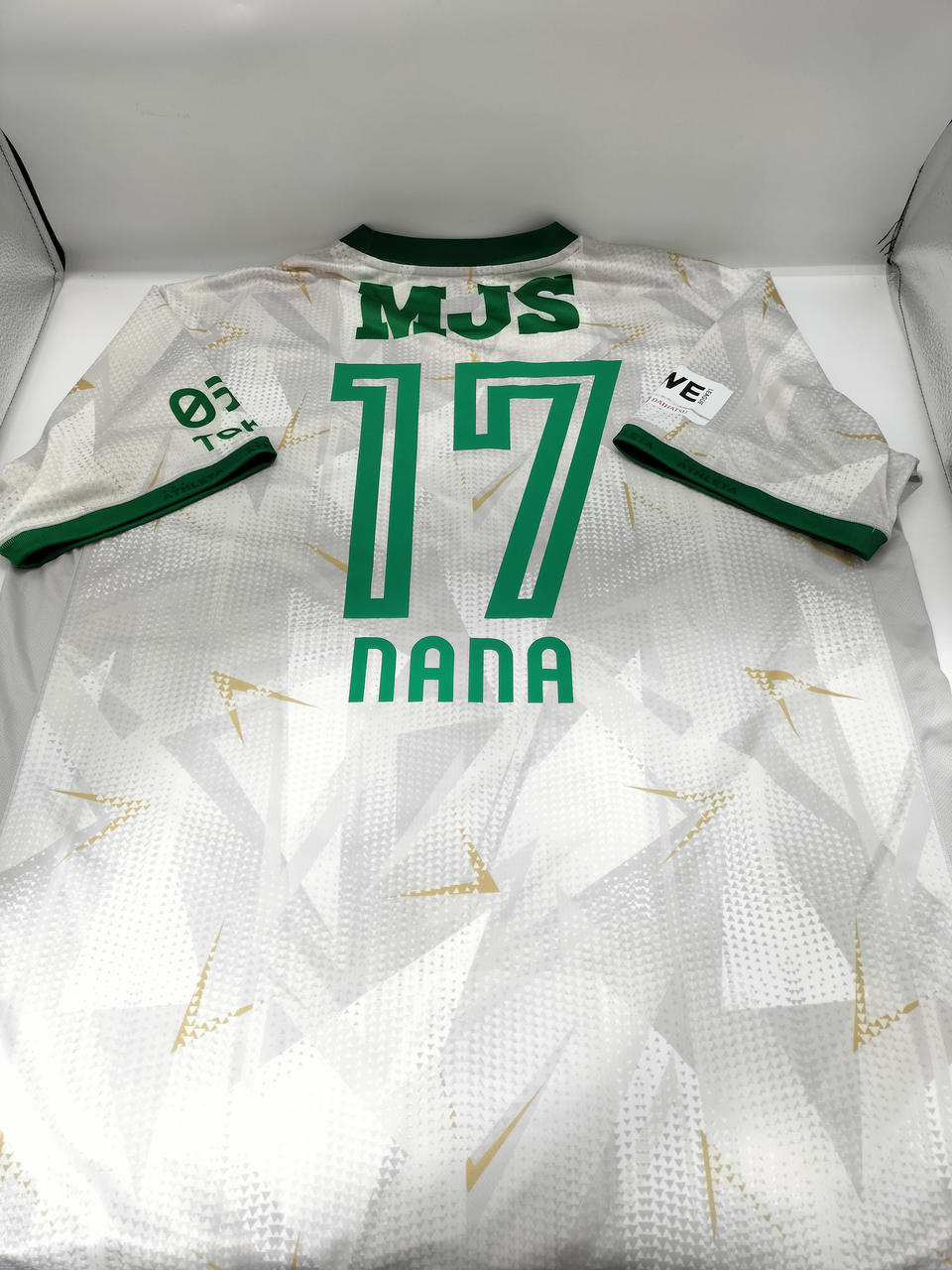 未使用　ATHLETA　24〜25 日テレベレーザ　柏村 菜那　完全受注 柏村菜那 選手 WEリーグ初ゴール記念フェイスタオル 受注販売の