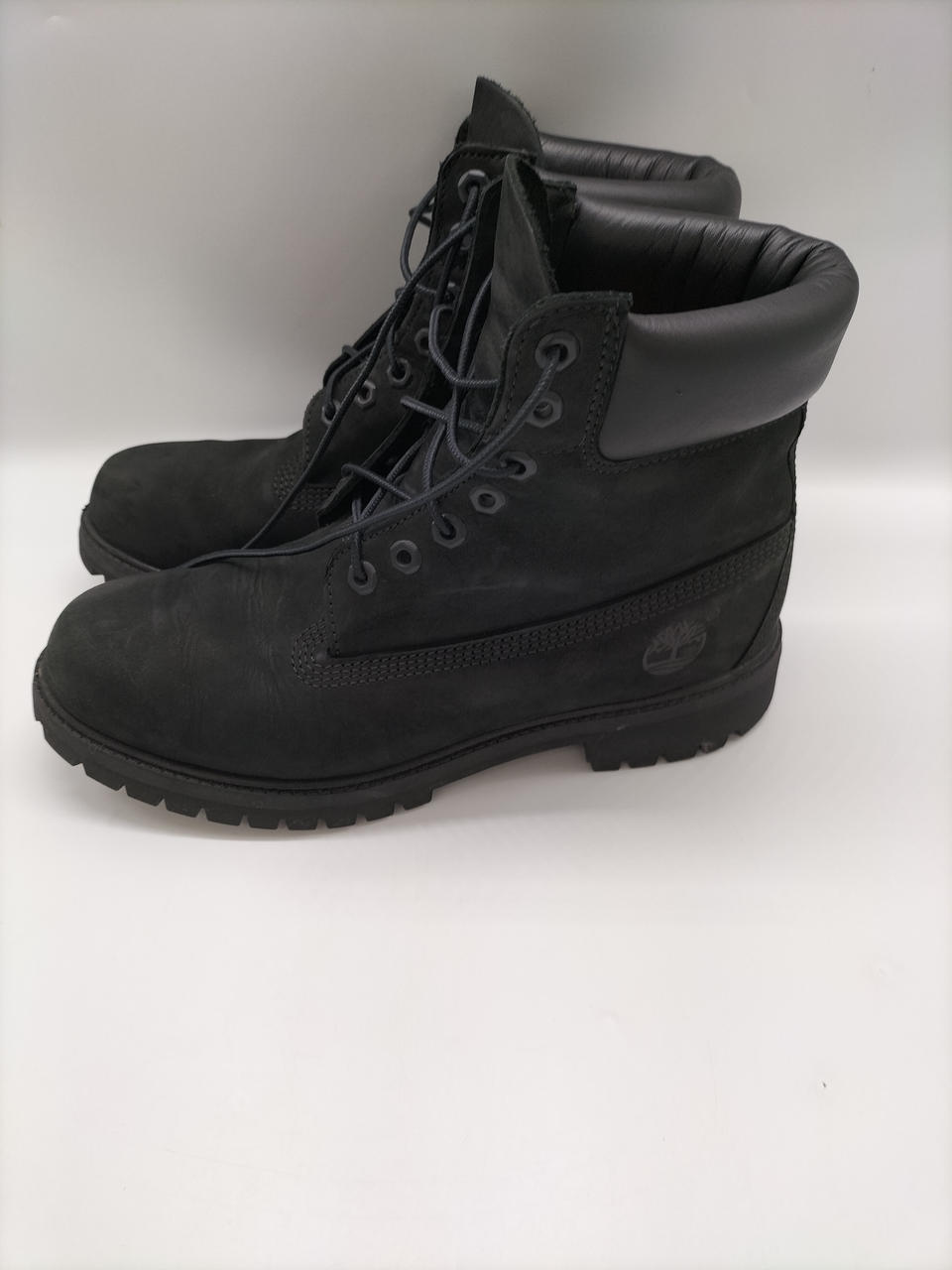 わ*た様 中古　ティンバーランド 6ホールブーツ　黒ブラック　24cm ティンバーランド(timberland)|6インチ プレミアムブーツ BLACK