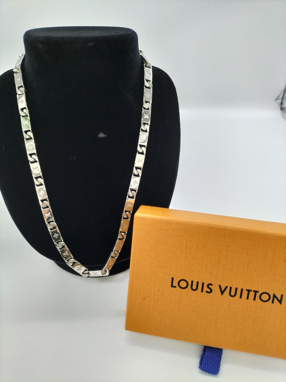美品 GF1　タイドアップネックレス LOUIS VUITTON|モノグラム タイドアップ ネックレス|HARDOFFオフ