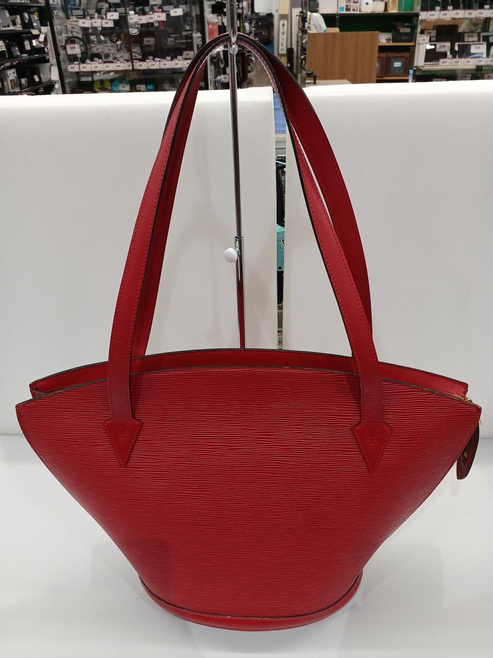 ルイヴィトン エピ　サンジャック　トートバッグ　M52277 LOUIS VUITTON ルイヴィトン エピ サンジャック レッド ルイヴィトン