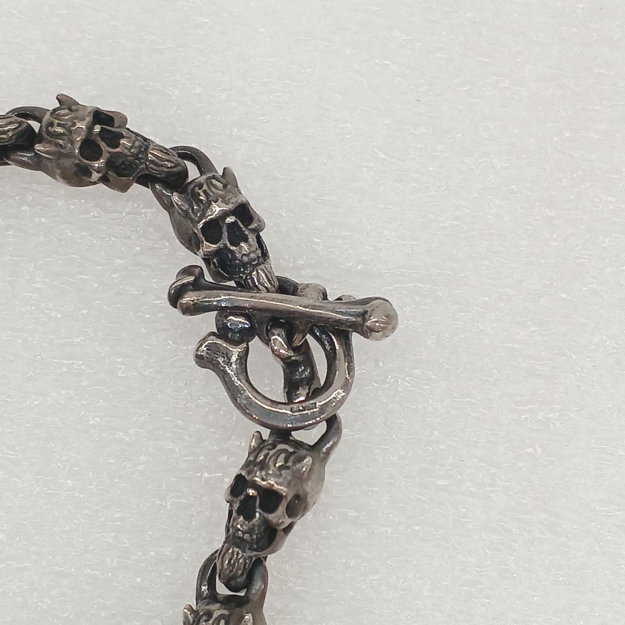 SILVER刻印ブレスレットΩ ブレスレット