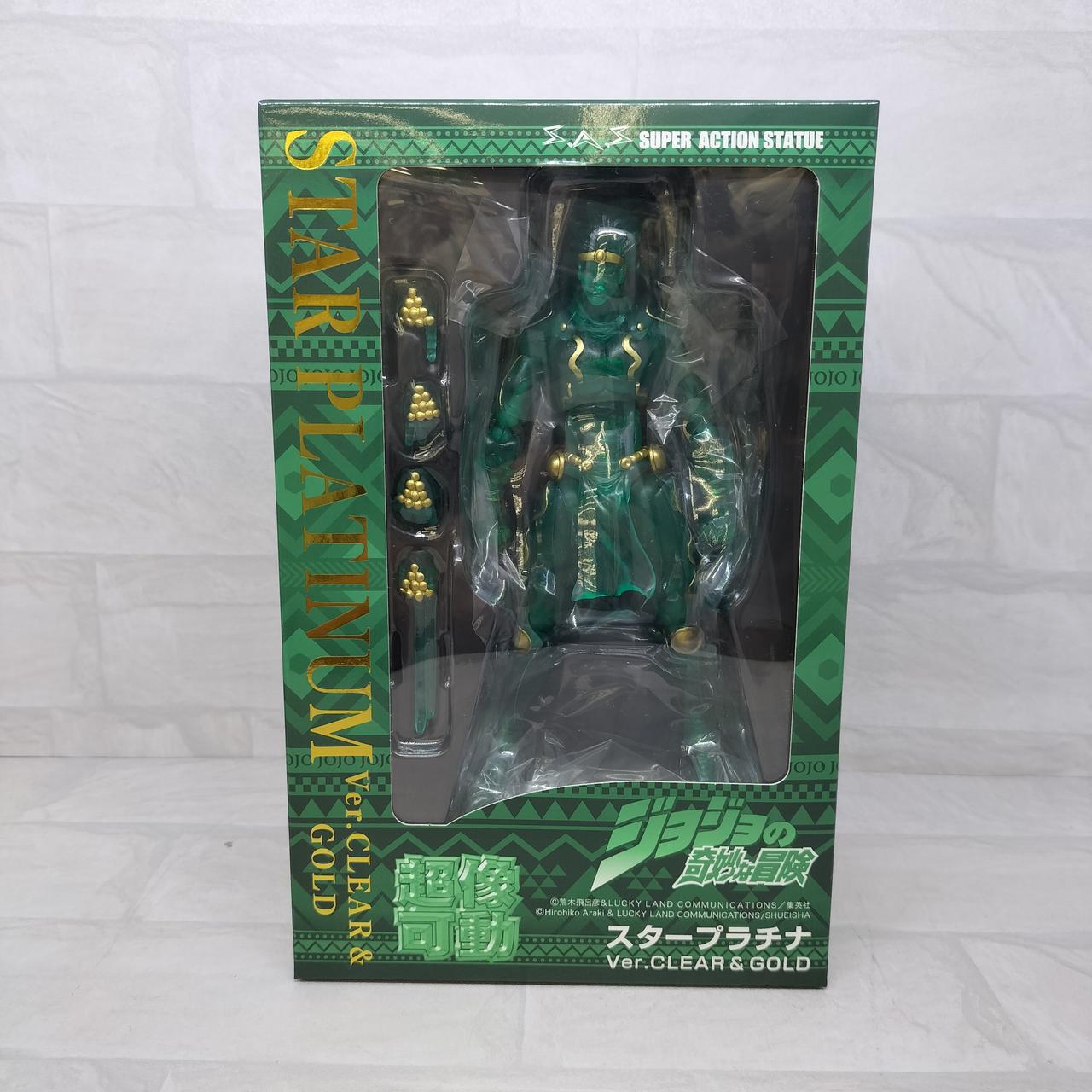 【新品未開封】メディコス 超像可動 スタープラチナCLEAR & GOLD 超像可動『ジョジョの奇妙な冒険 第3部』「スタープラチナ Ver