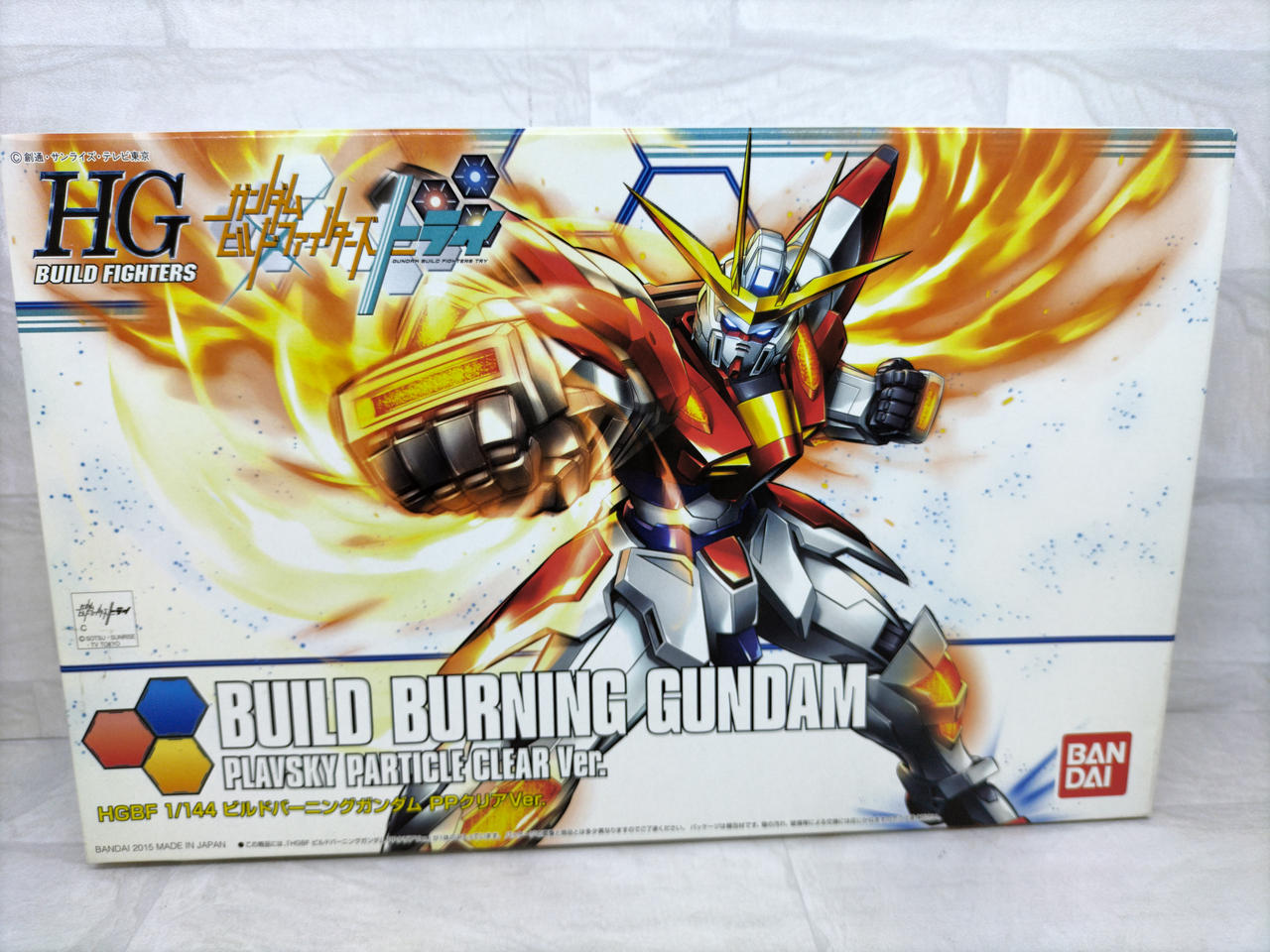 HG ビルドバーニングガンダム PPクリアVer 次世代ワールドホビーフェア HG ビルドバーニングガンダム PPクリアVer 次世代ワールドホビー