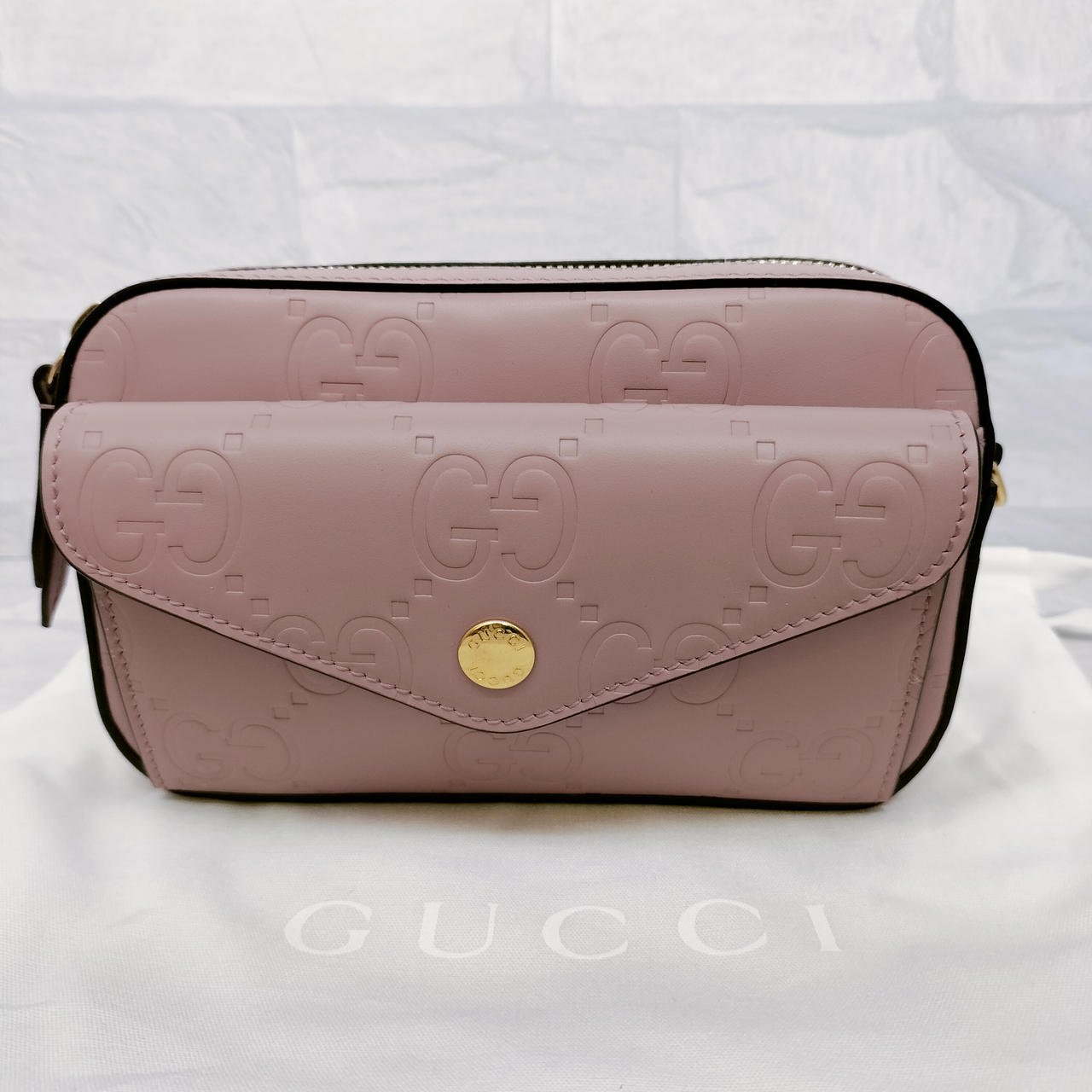 美品　付属品あり　GUCCI オールド　グッチ　GG ミニ　ショルダーバッグ OLD GUCCI PLUS GG PATTERNED MINI SHOULDER BAG MADE IN ITALY