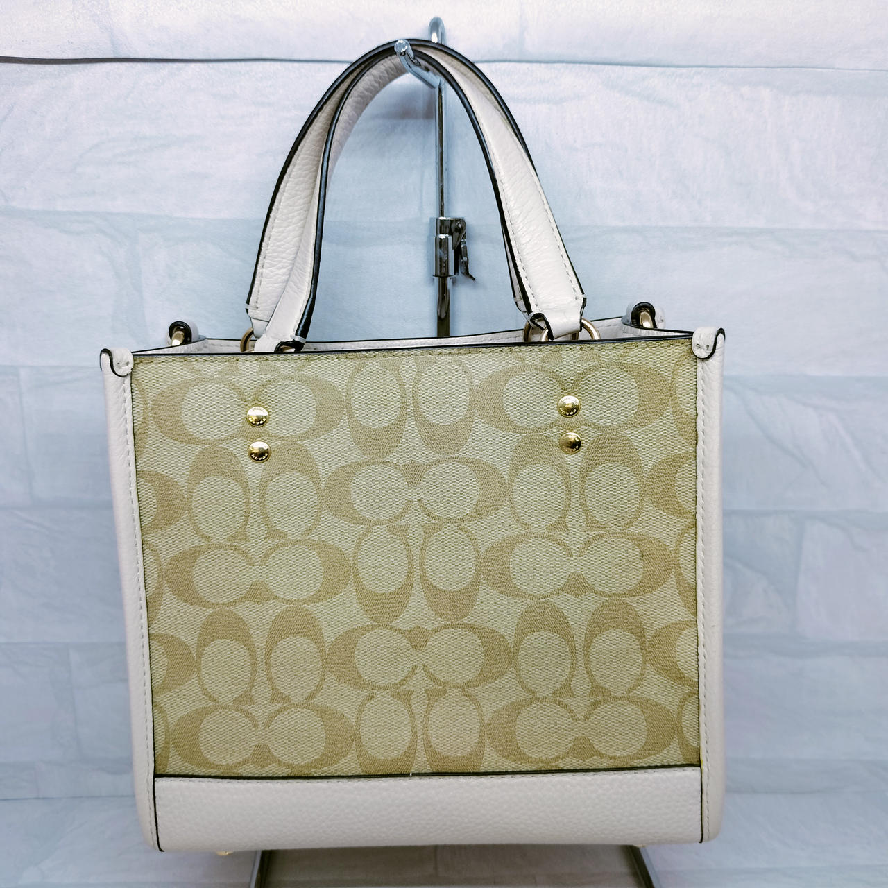 COACH デンプシートート COACH] デンプシートート40シグネチャージャカードウィズパッチ