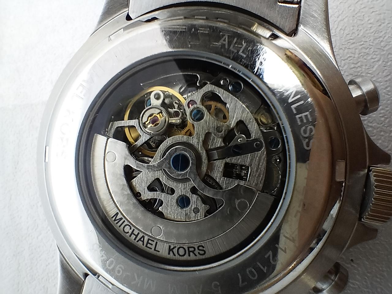 【値下げ】MICHAEL KORS 自動巻き時計 シルバー マイケルコース(MICHAEL KORS)|自動巻腕時計|HARDOFFオフモール