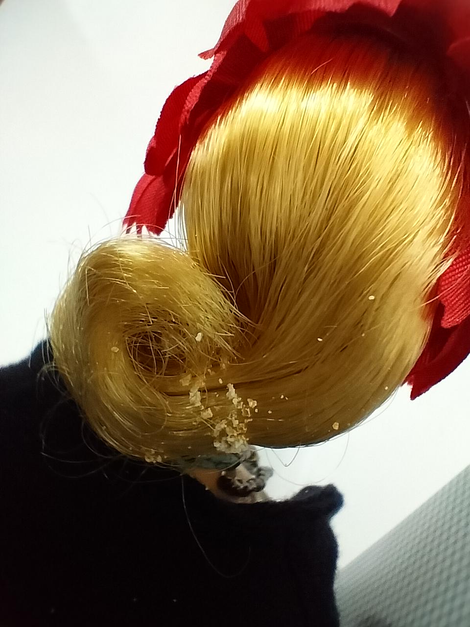 髪ゴム？劣化あり
