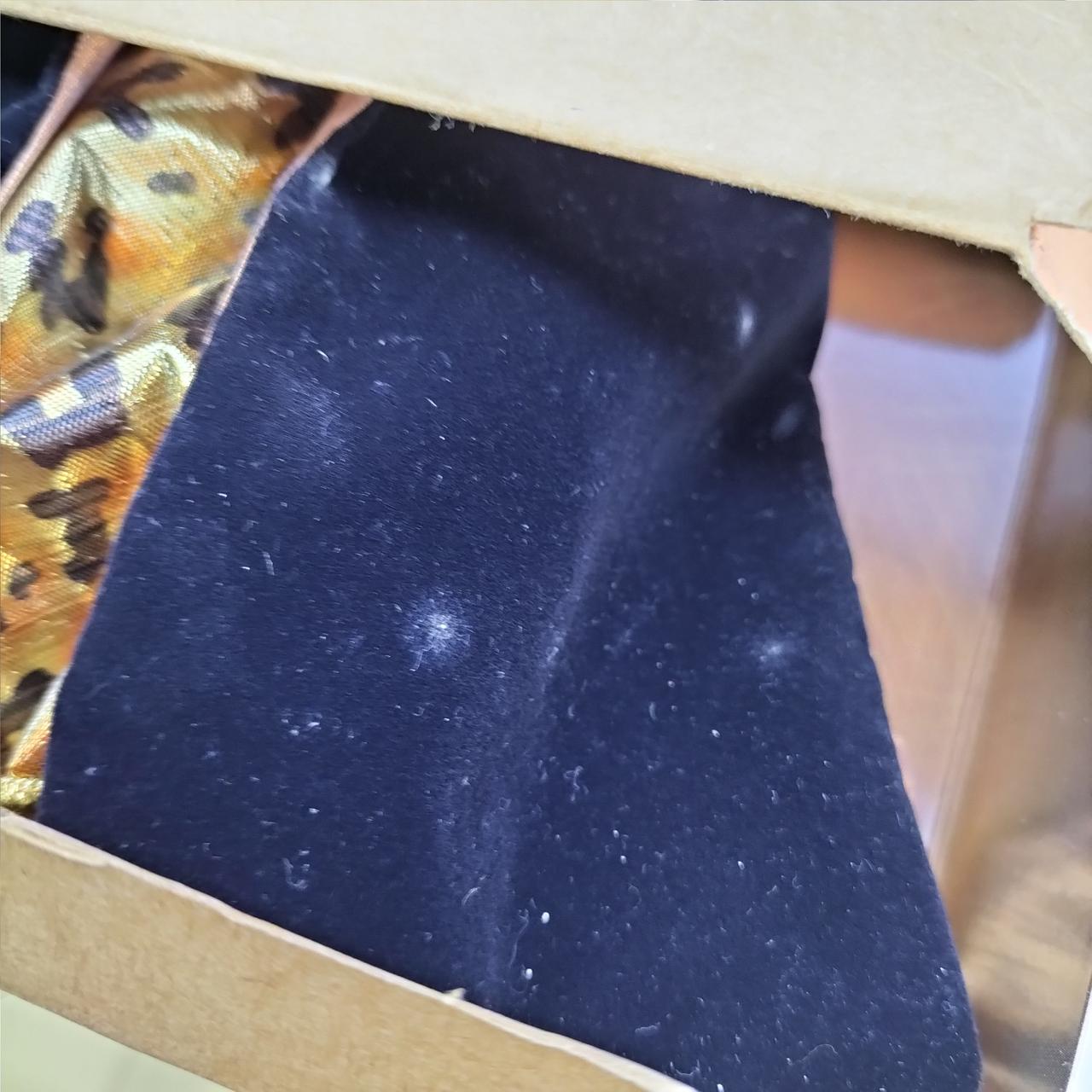 ドレス？マント？に白い汚れ？カビ？あり。