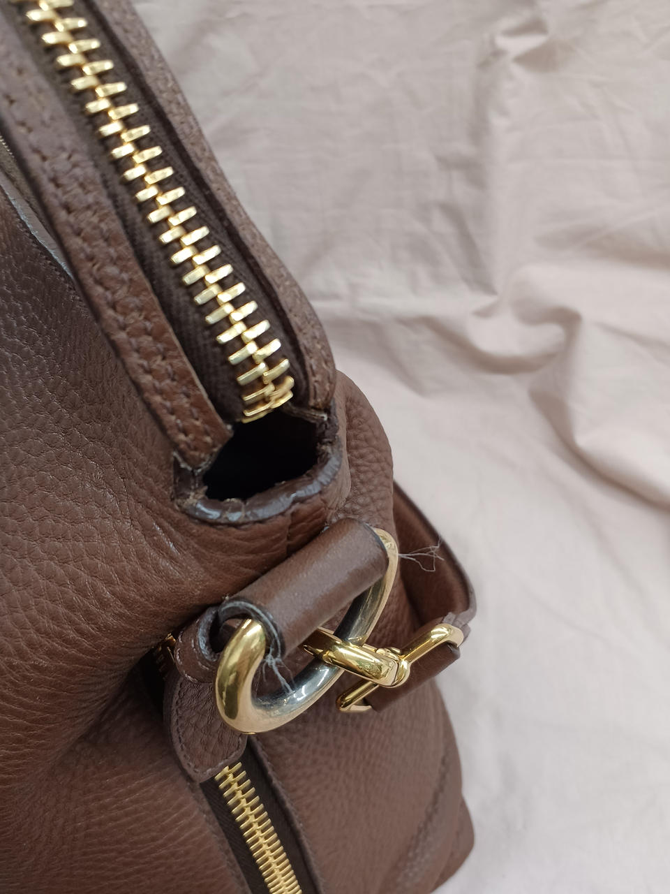 パイピング部分に劣化あり