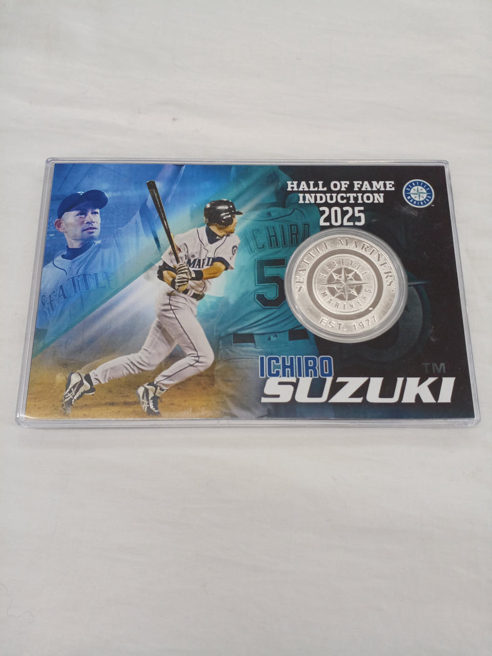 不明|イチロー MLB 殿堂入り記念 コインカード|HARDOFFオフ