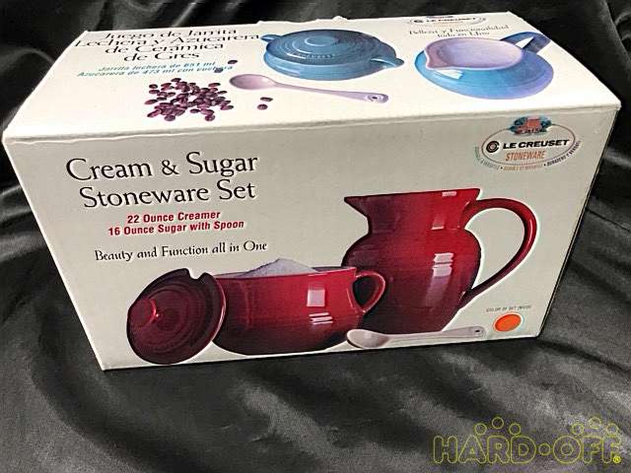 ルクルーゼ(LE CREUSET)Cream and Sugar setHARDOFFオフモール（オフモ）2033060000000185