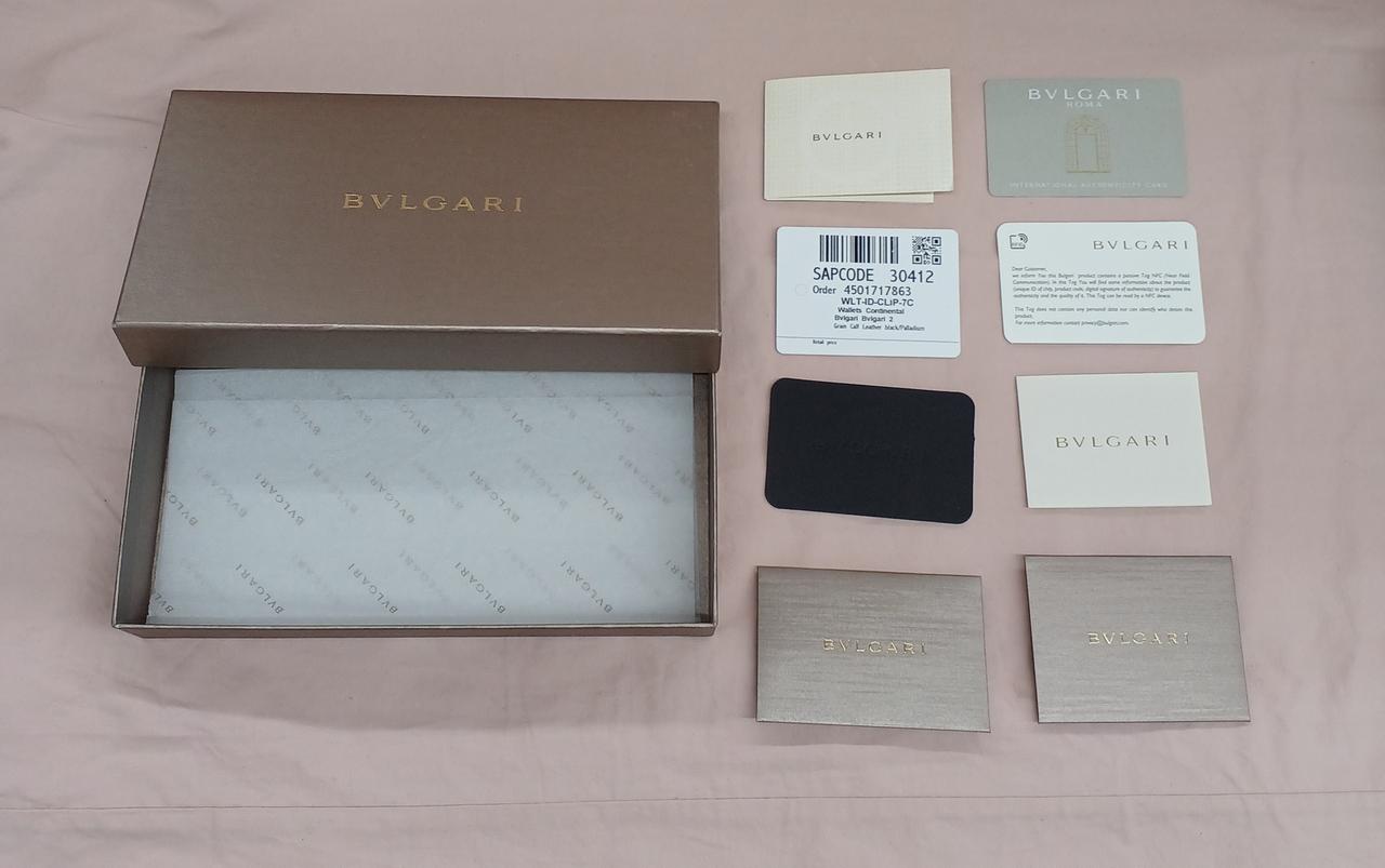 BVLGARI|長財布(黒)|【ハードオフ公式通販】オフモール|2033060000101011