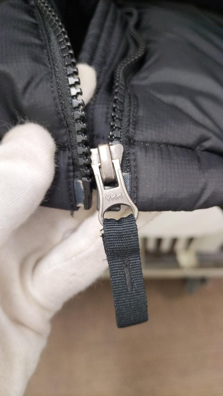 ファスナー部分