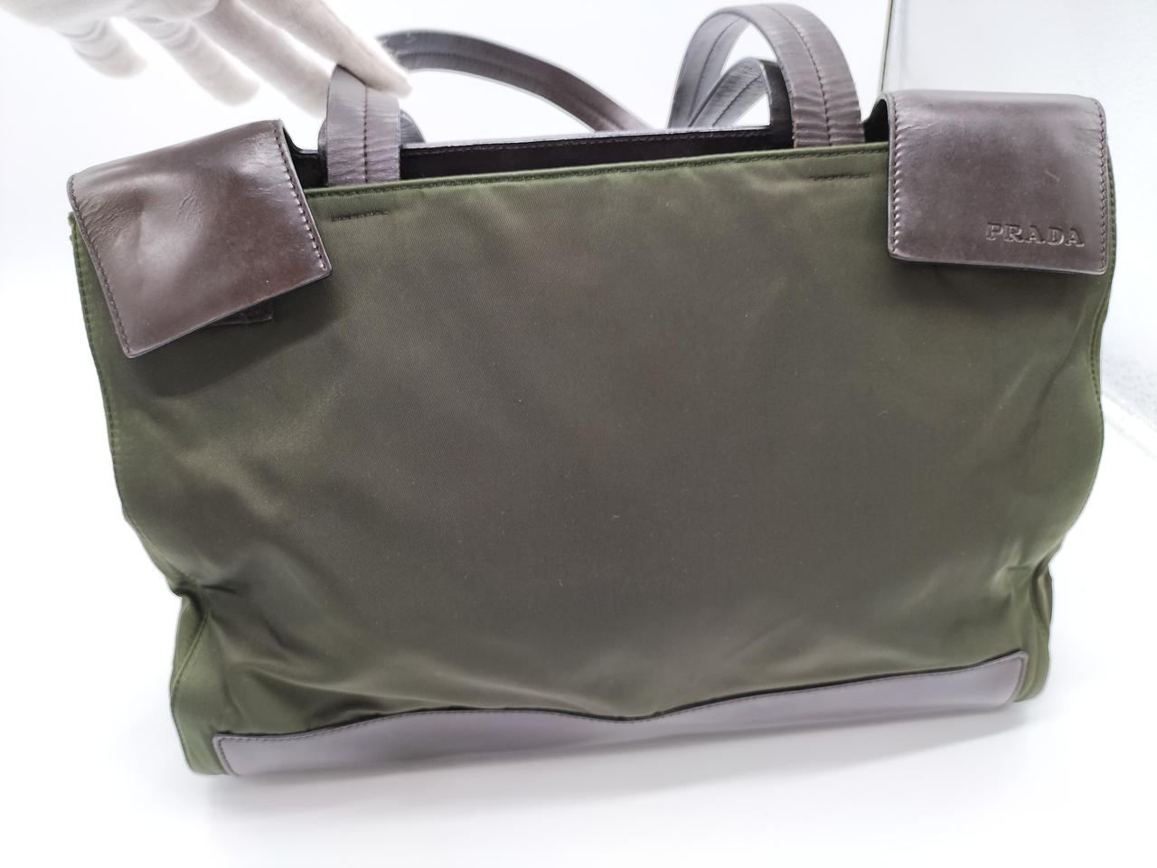 PRADA|ナイロン×レザー ショルダートートバッグ |HARDOFFオフモール|2033070000009520 PRADA|ナイロン×レザー ショルダートートバッグ |HARDOFFオフモール|2033070000009520