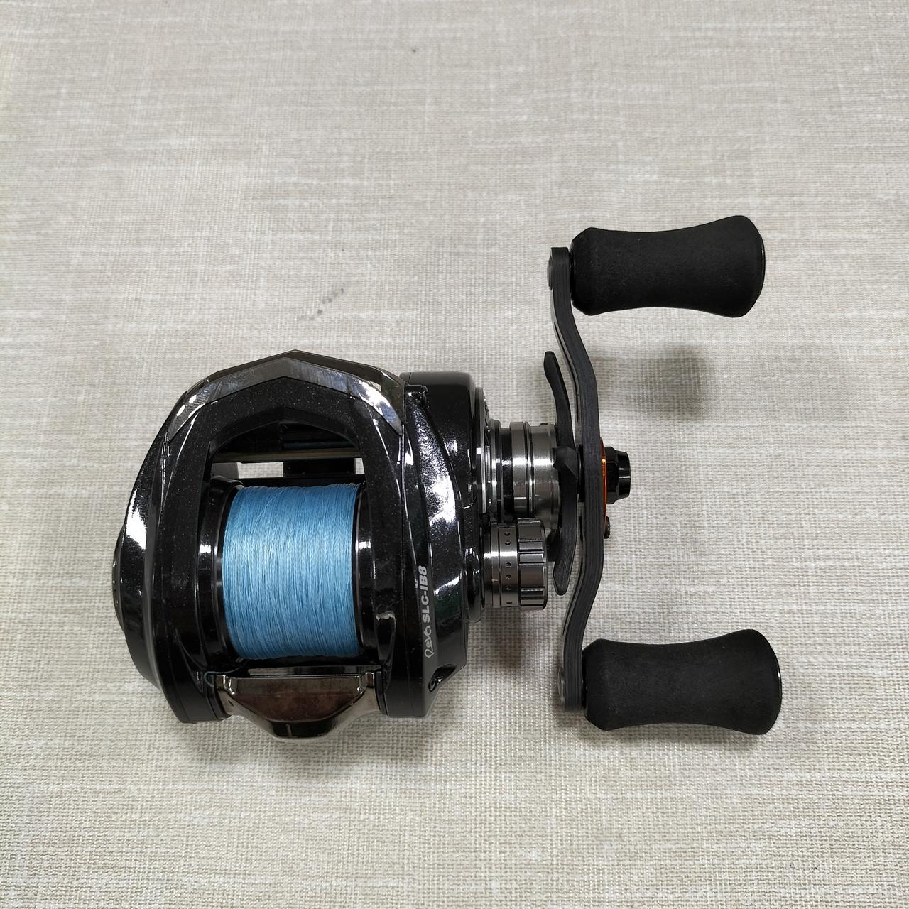 Abu Garcia SLC-IB8 ベイトリール ブラック アブ・ガルシア Revo SLC-IB8-L(左ハンドル) ☆セール限定特別