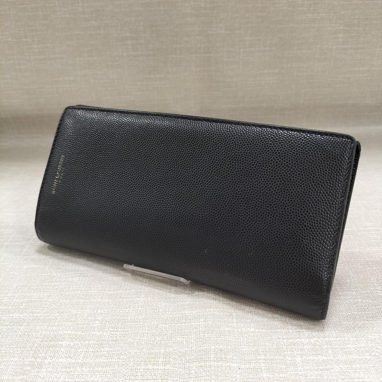 YVES SAINT LAURENT 長財布 SAINT LAURENT(サンローラン) / 長財布/レザー/レッド/赤/無地