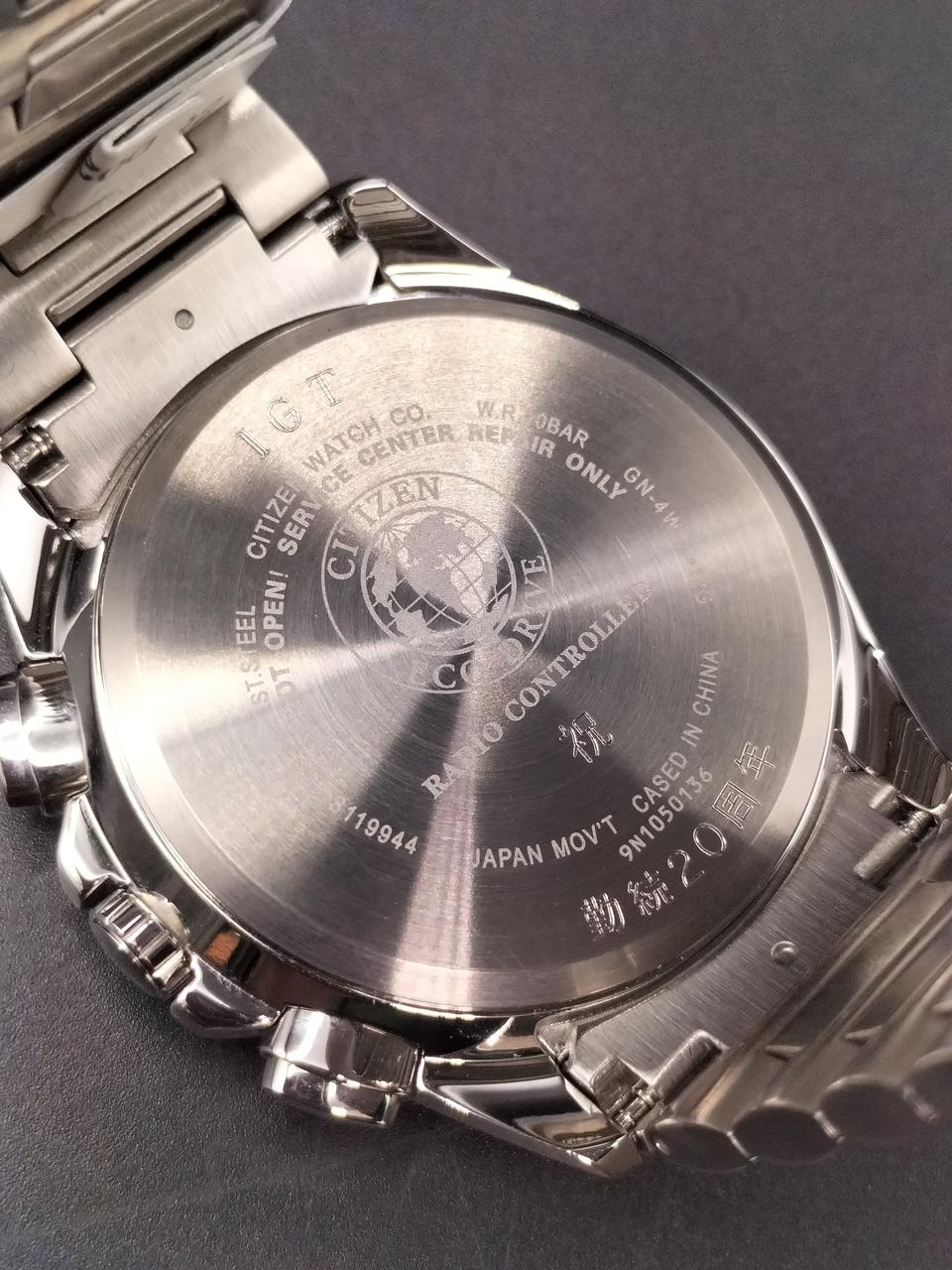 勤続20周年刻印あります