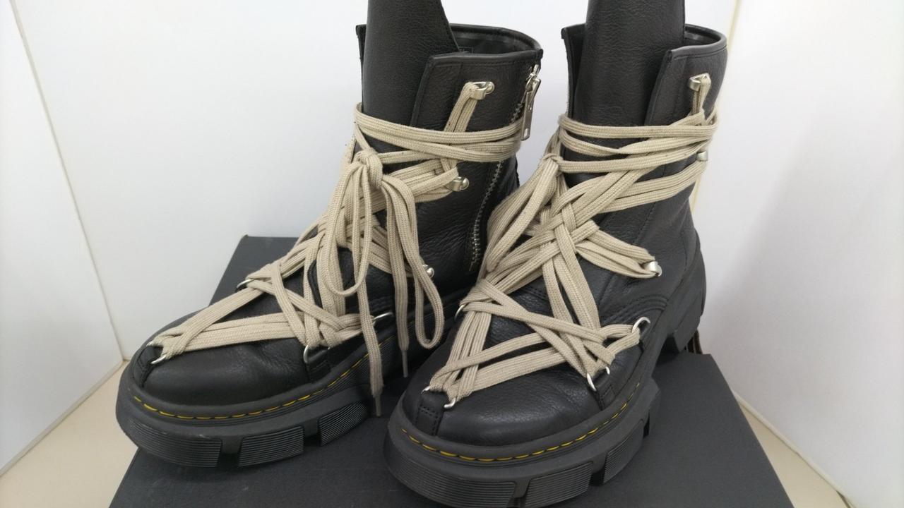 DR.MARTENS×RICK OWENS 型番：31752001 DMXL メガレースブーツ