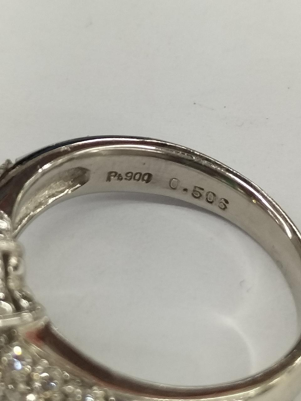 PT900表記
カラット数表記