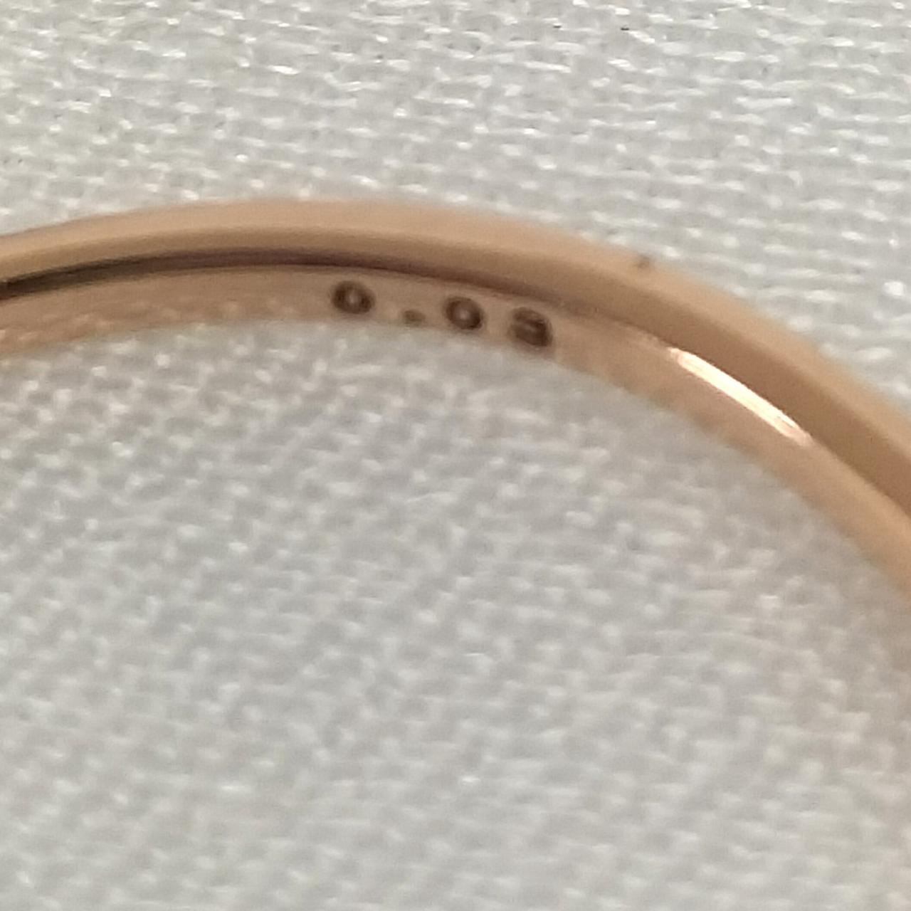 0.03ct刻印有り