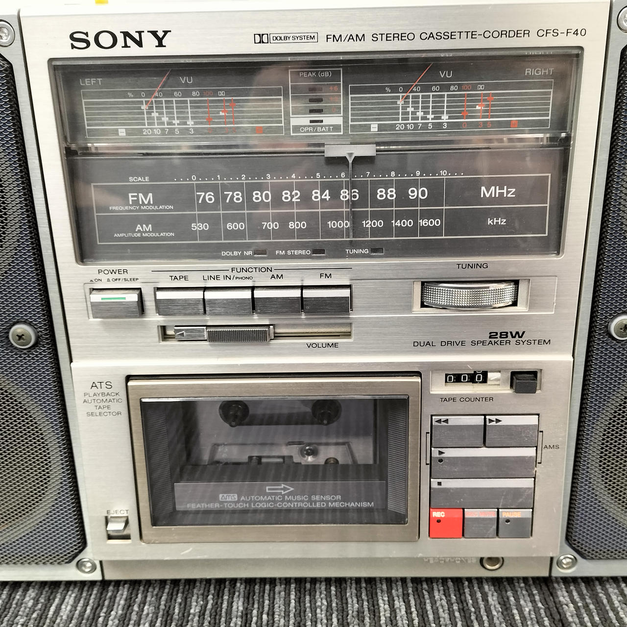 ソニー(SONY)|【※爆音しか出ません。現状渡し】CFS-F40|HARDOFFオフ