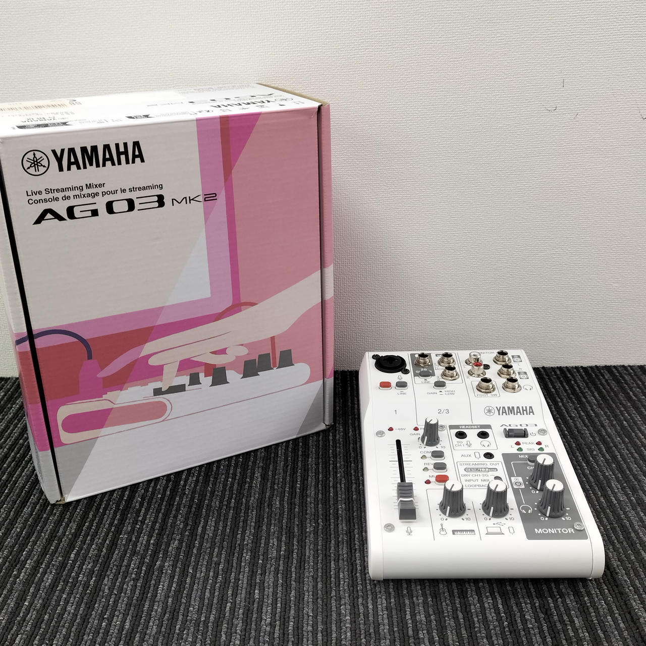 YAMAHA|【ライブストリーミングミキサー】AG03MK2|HARDOFFオフモール