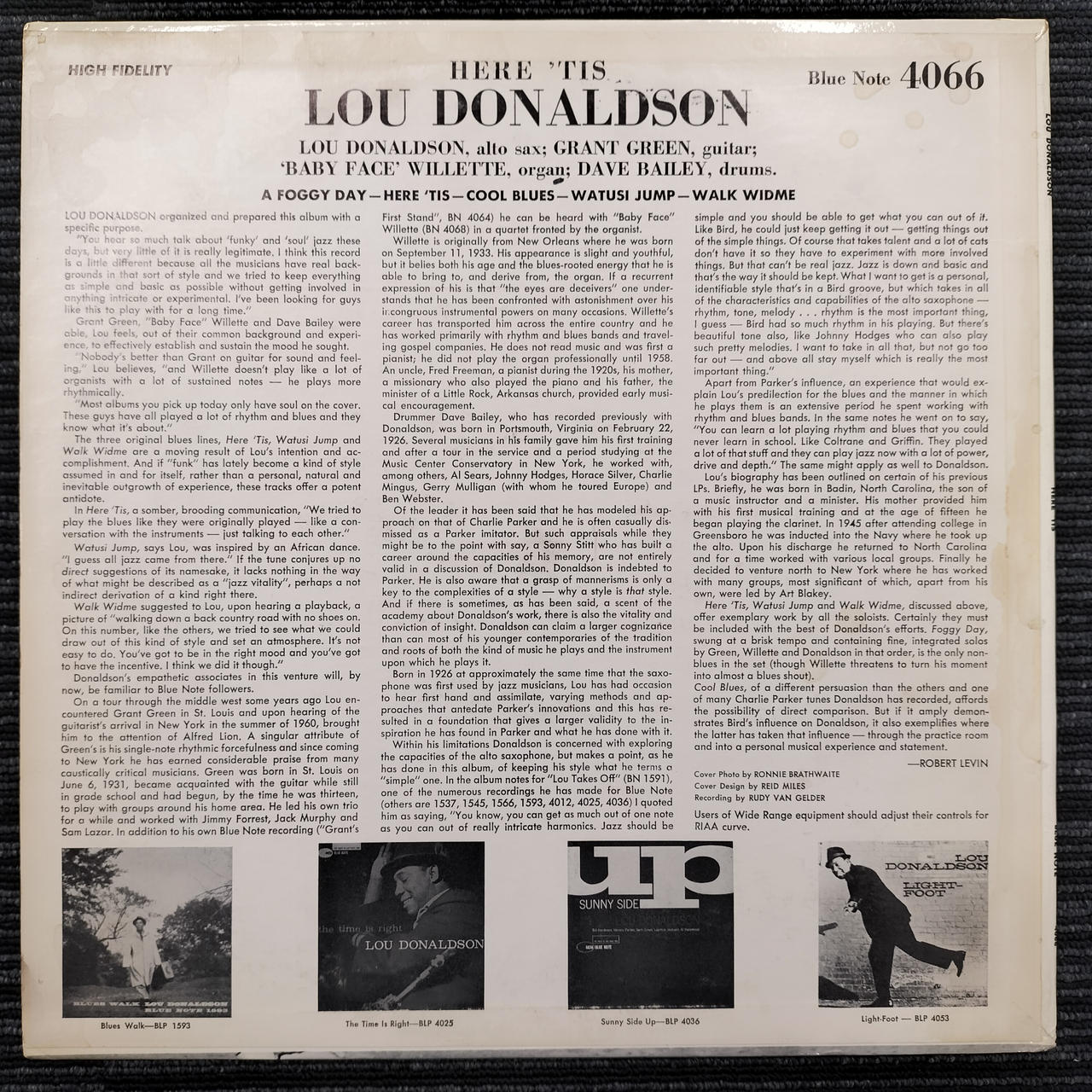 LOU DONALDSON|【キズあり】レコード|【ハードオフ公式通販】オフ