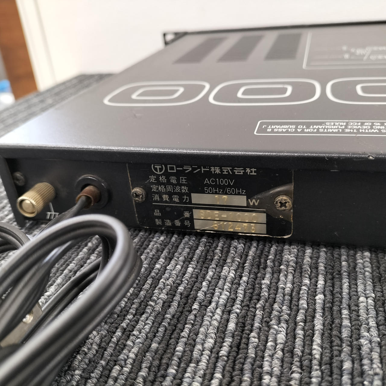 ROLAND|【キズ・汚れ】ROLAND SDE-1000|【ハードオフ公式通販】オフ