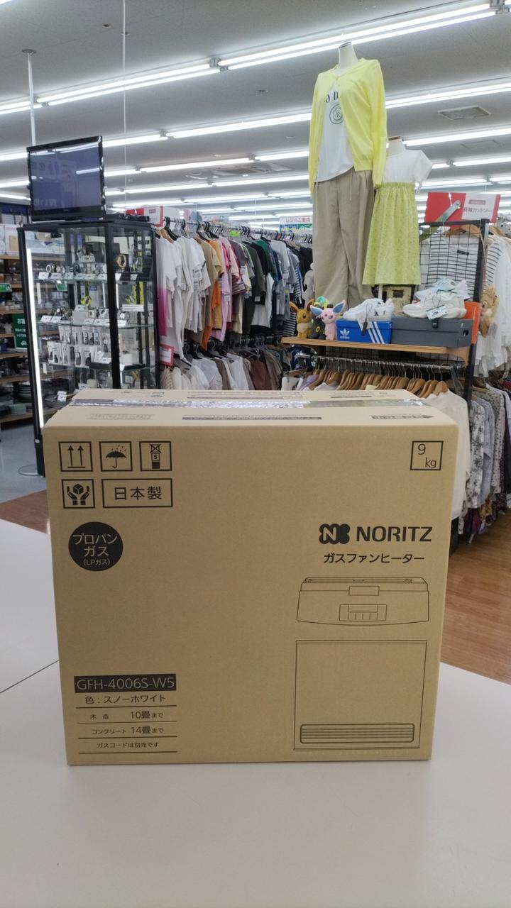 お取引募集中!!　NORITZ　ガスファンヒーター　　美品 NORITZ|プロパンガスファンヒーター|【ハードオフ公式通販】オフモール