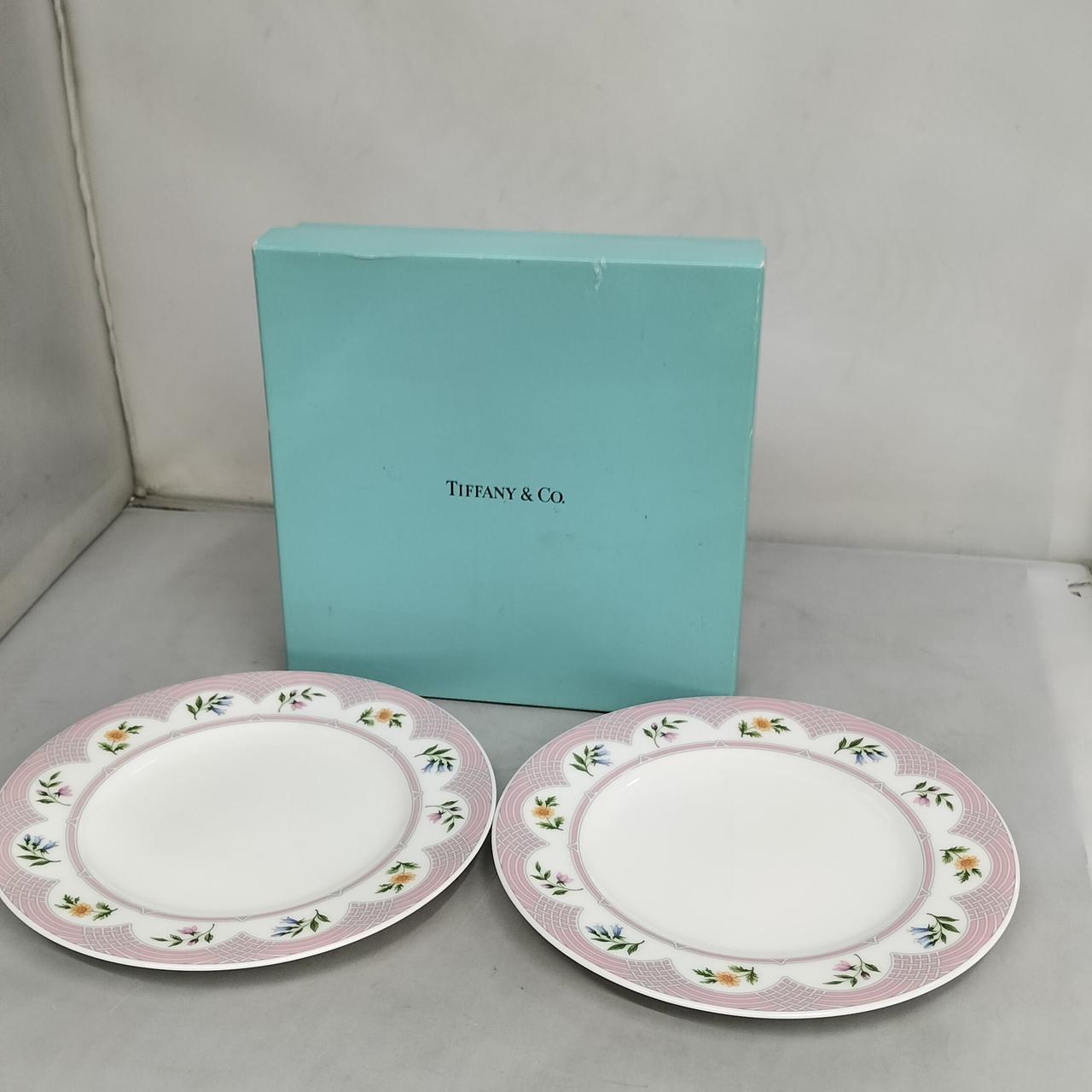 TIFFANY&Co ティファニー ケーキ皿、大皿、マグカップセット