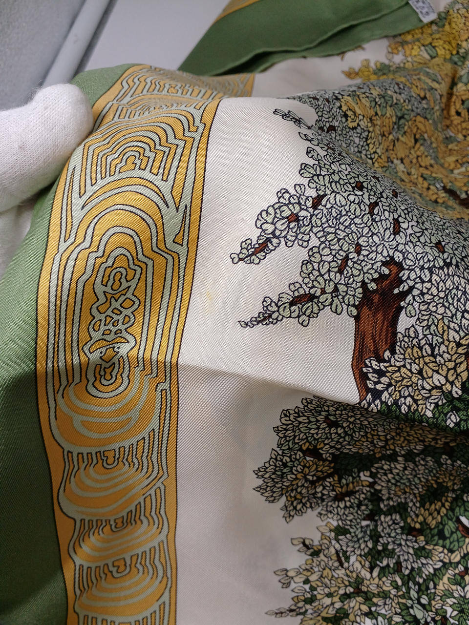 シミがあります