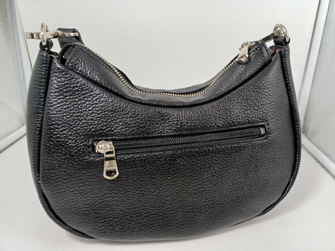 russet ハーフムーン2wayショルダーバッグ ブラック Amazon | [ラシット] WEB限定 ハーフムーン2wayショルダーバッグ