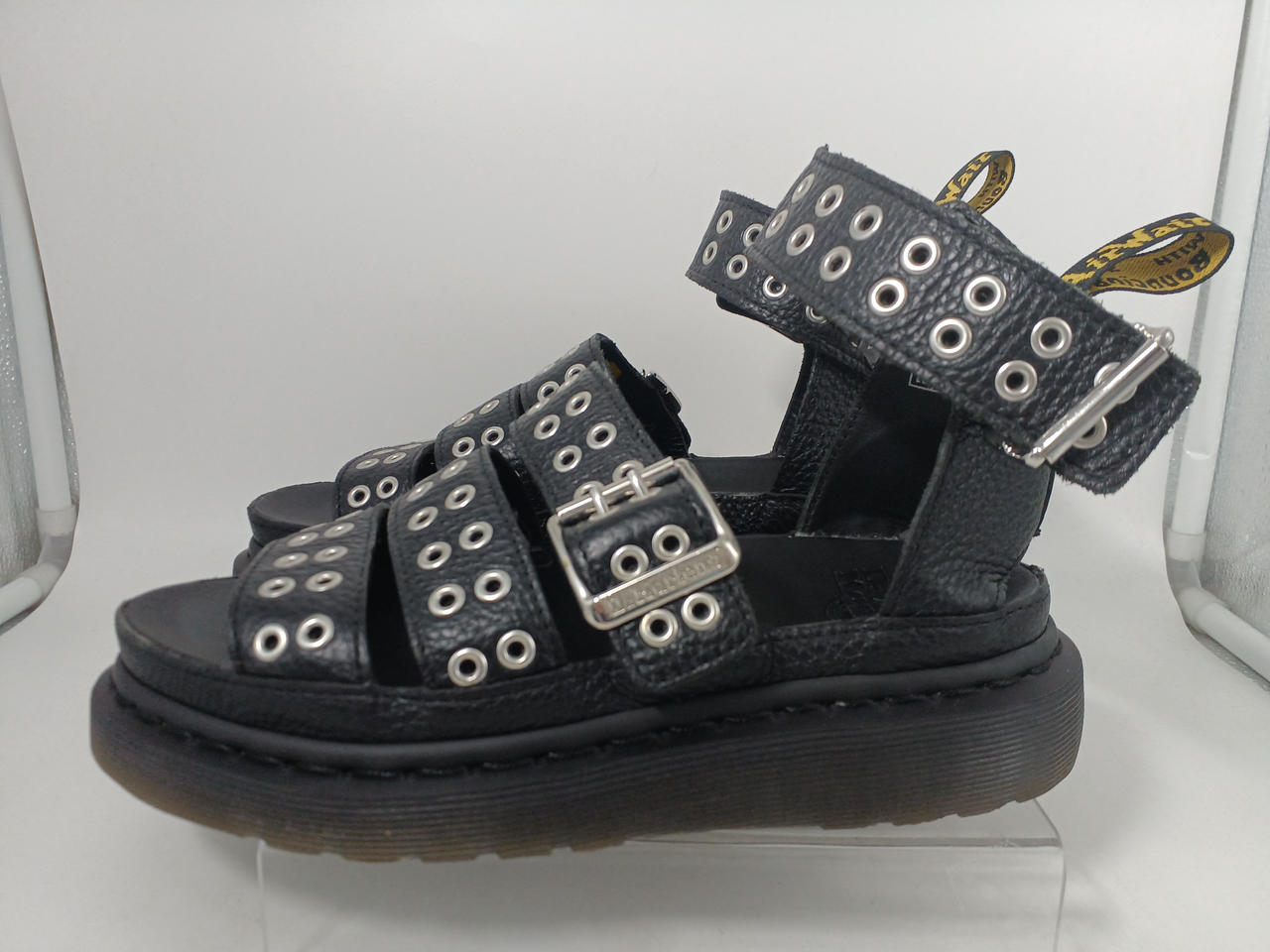 DR.MARTENS|スタッズベルトサンダル BLK|HARDOFFオフモール