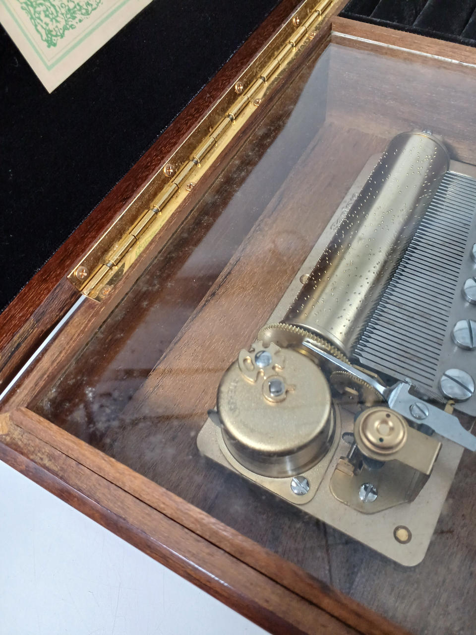 硝子に汚れあります