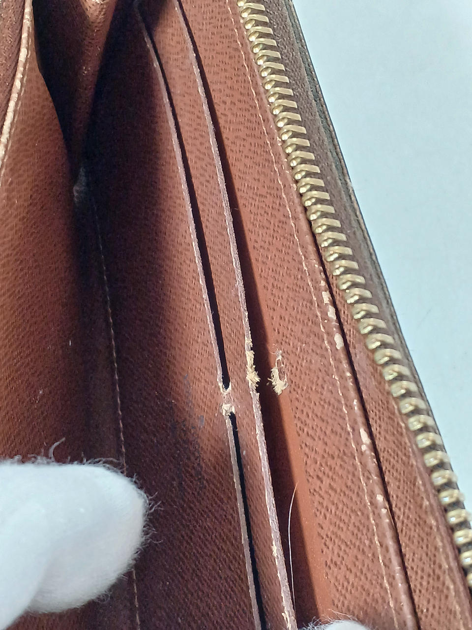 切れています。