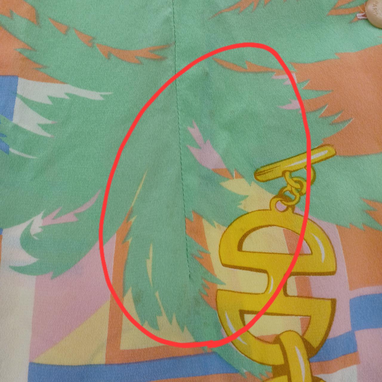表裾シミ有り