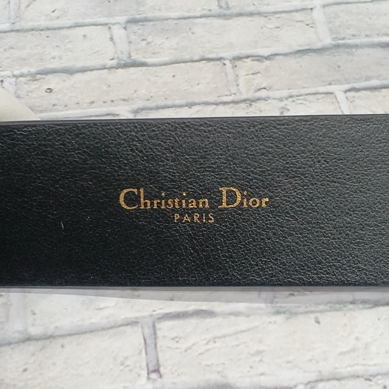 【直営・関税送料込】30 Montaigne ベルト DIOR | 30 Montaigne ベルト 25mm スムースカーフスキン