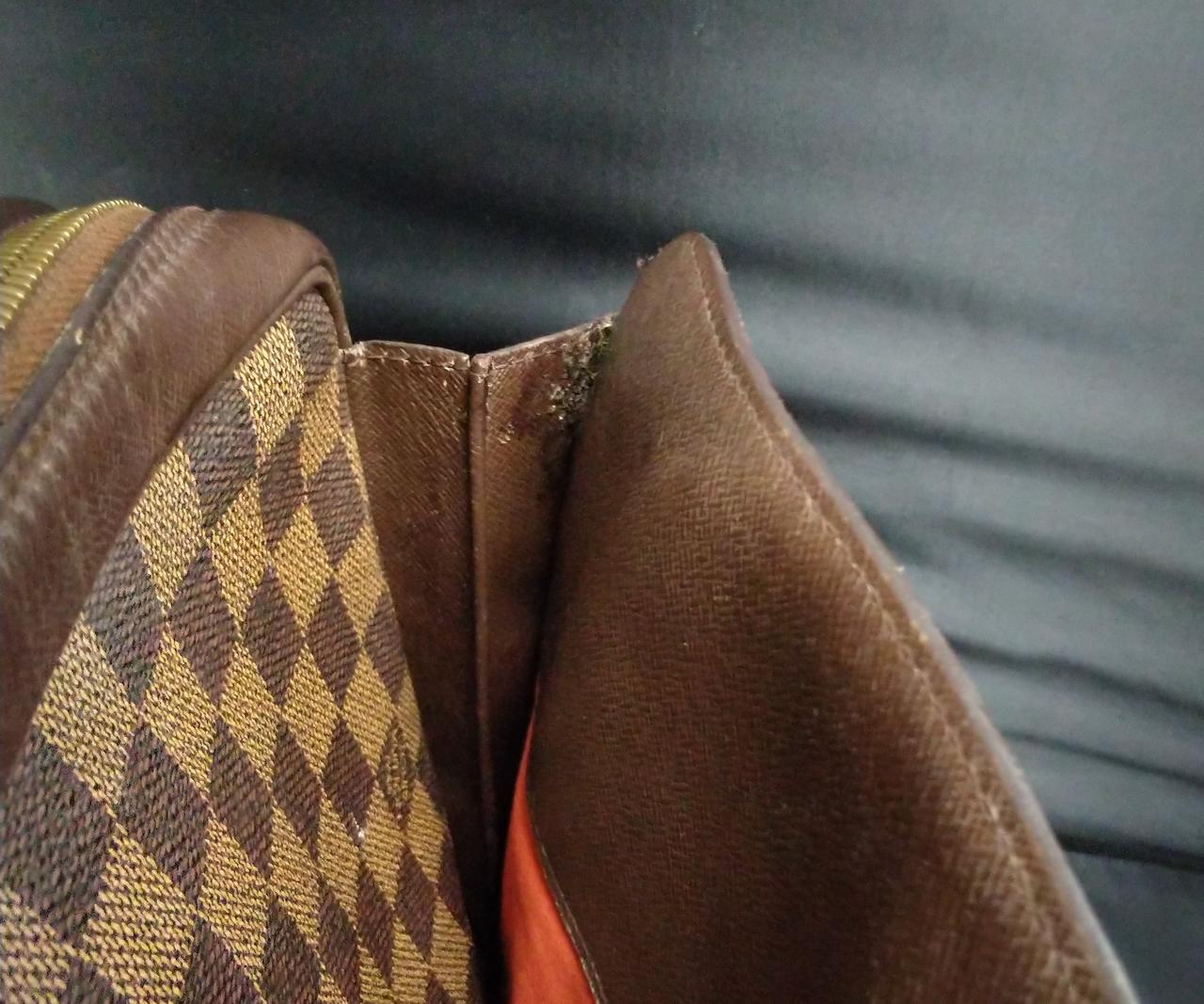 外ポケットの劣化（両左右ポケット同じ）