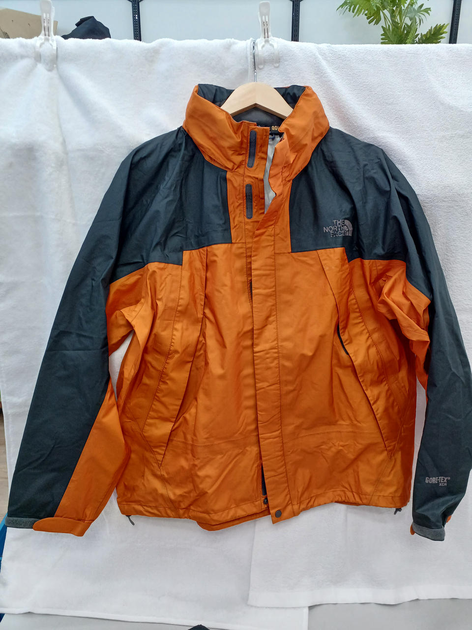ノースフェイス(THE NORTH FACE)|レインウェア 上下セット ORN