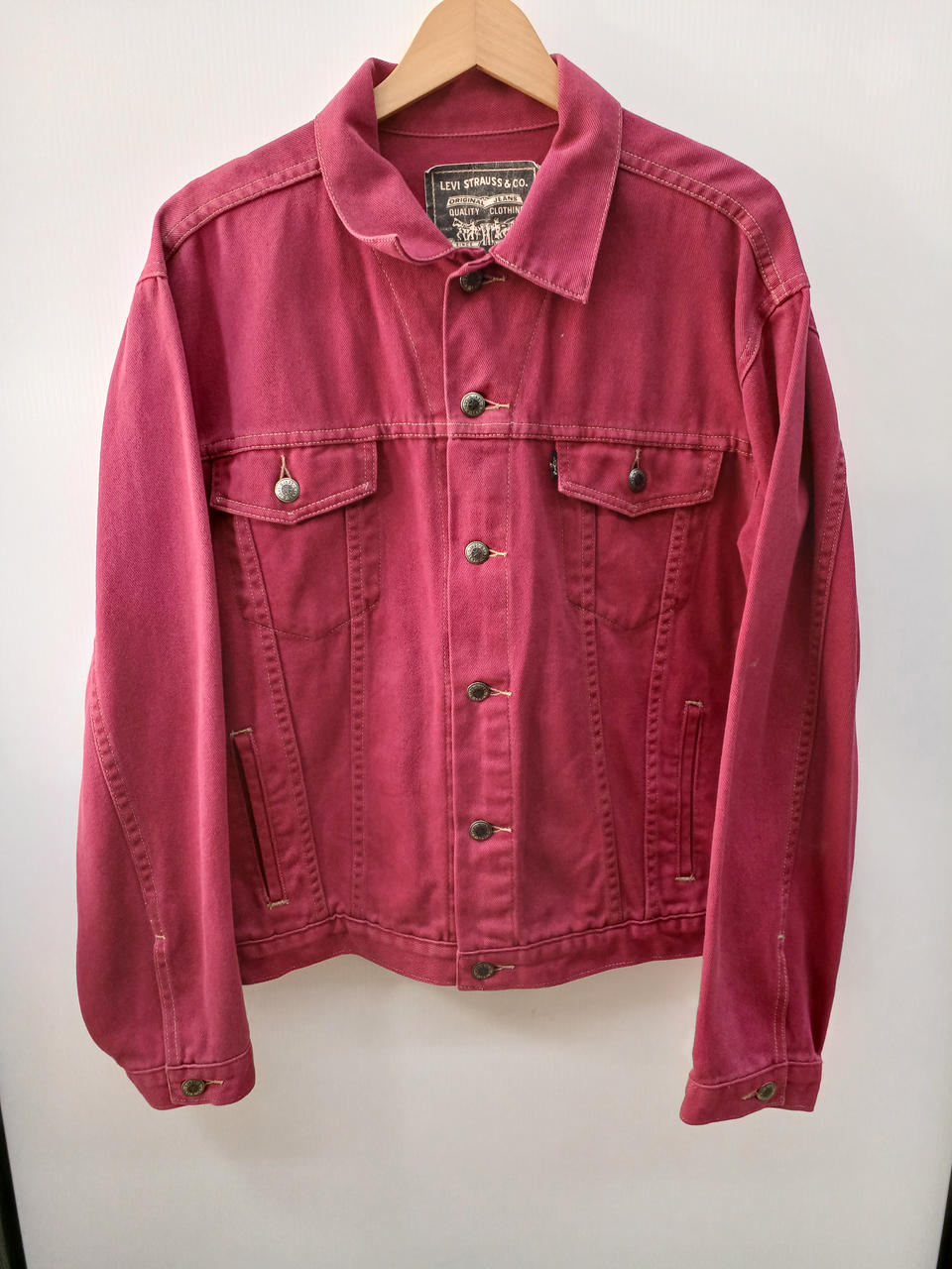 LEVISTRAUSS & CO. 赤 デニムジャケット リーバイス(LEVI'S)|デニムジャケット RED|HARDOFFオフモール（オフモ