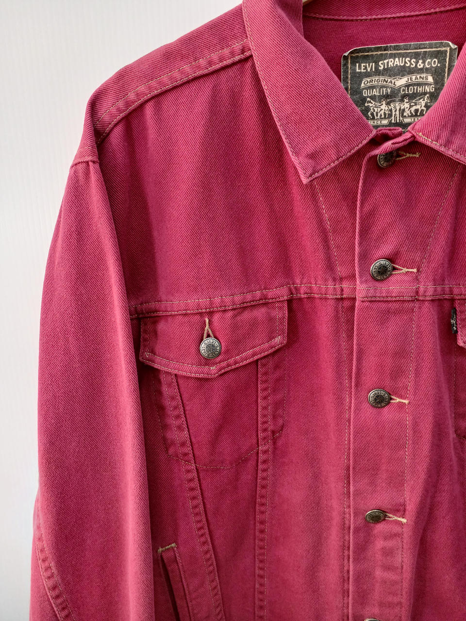 リーバイス(LEVI'S)|デニムジャケット RED|HARDOFFオフモール（オフモ