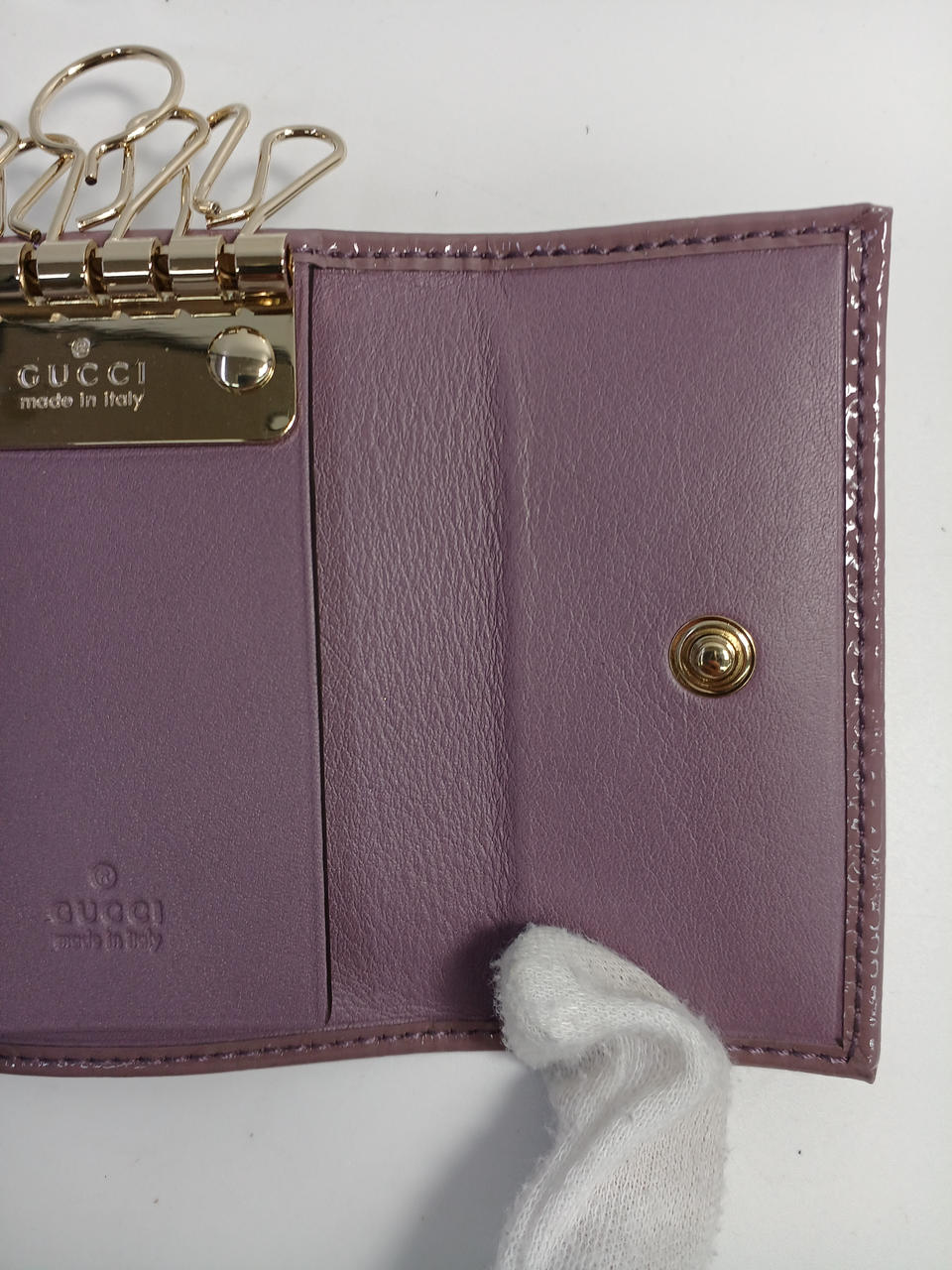 【美品】グッチ GGスプリーム チャーム 6連 キーケース 純正箱付き GUCCI|GGスプリーム 6連キーケース|HARDOFFオフモール（オフモ