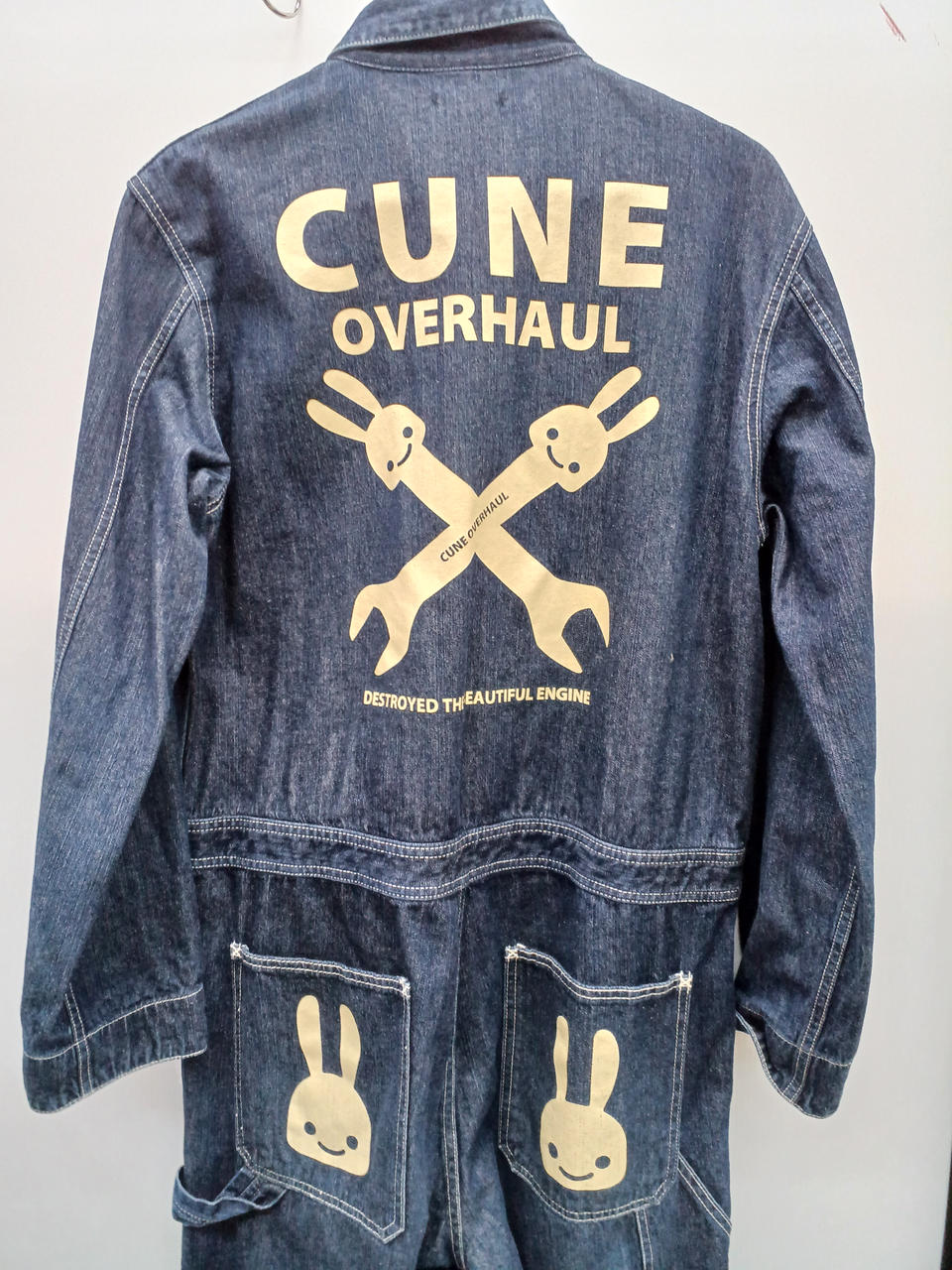 CUNE キューン デニムつなぎ ツナギ オールインワン サイズ1 CUNE キューン デニムつなぎ ツナギ オールインワン サイズ1 CUNE