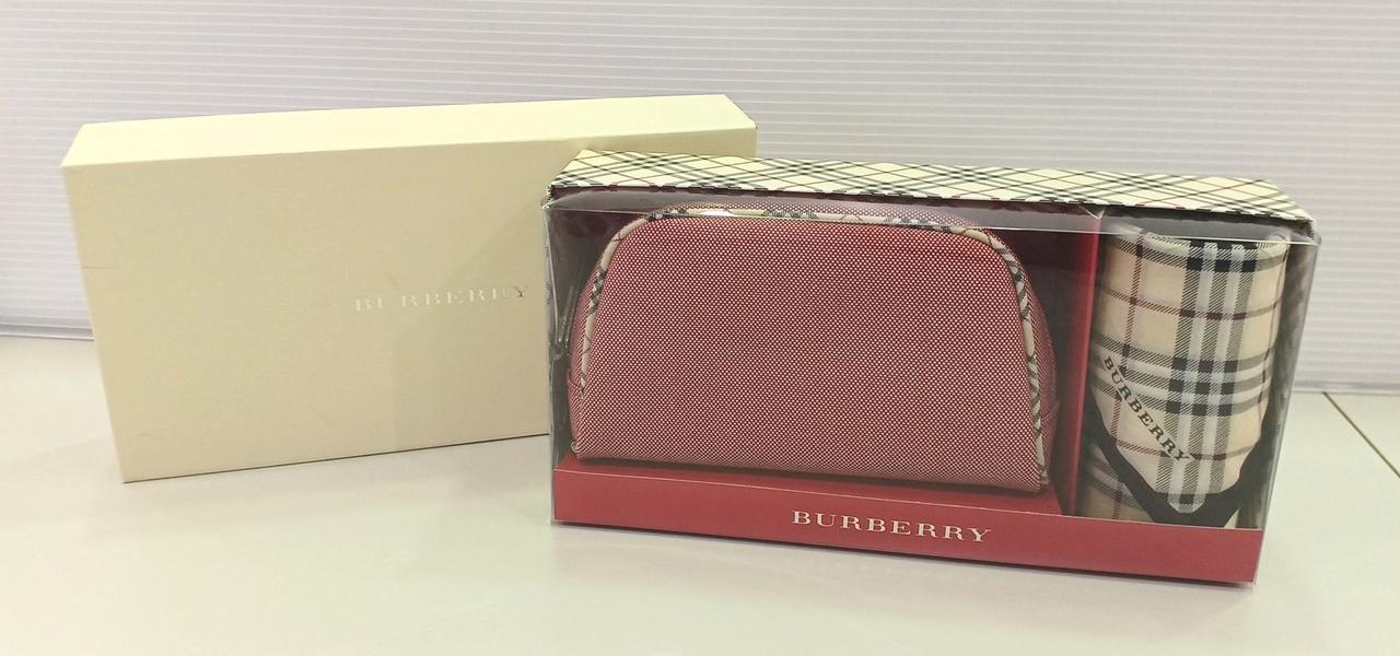 BURBERRY|ギフトセット(ポーチ&ハンカチ)|HARDOFFオフモール