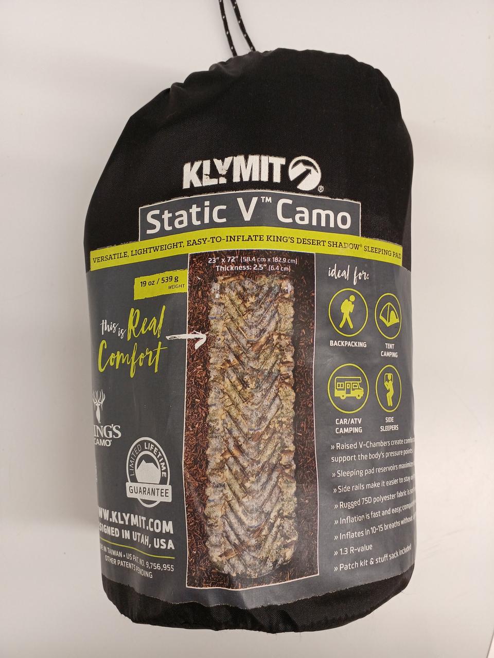 KLYMIT|エアーマット スタティックV|HARDOFFオフモール（オフモ