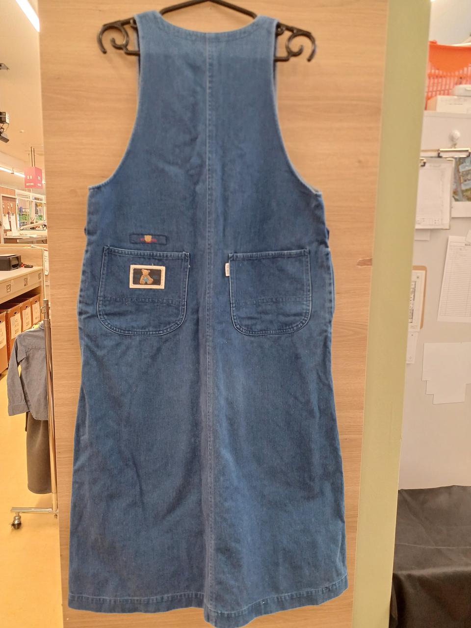 ☆ピンクハウス☆デニムのジャンパースカートです❣ PINK HOUSE ピンクハウス デニム ジャンパースカート インディゴブルー